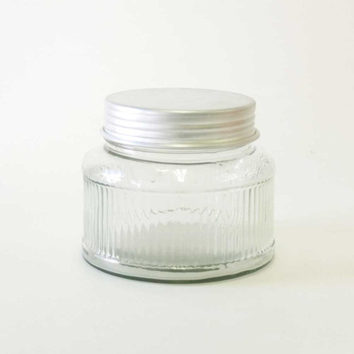 SHESAY Broad Line Glass Jar 