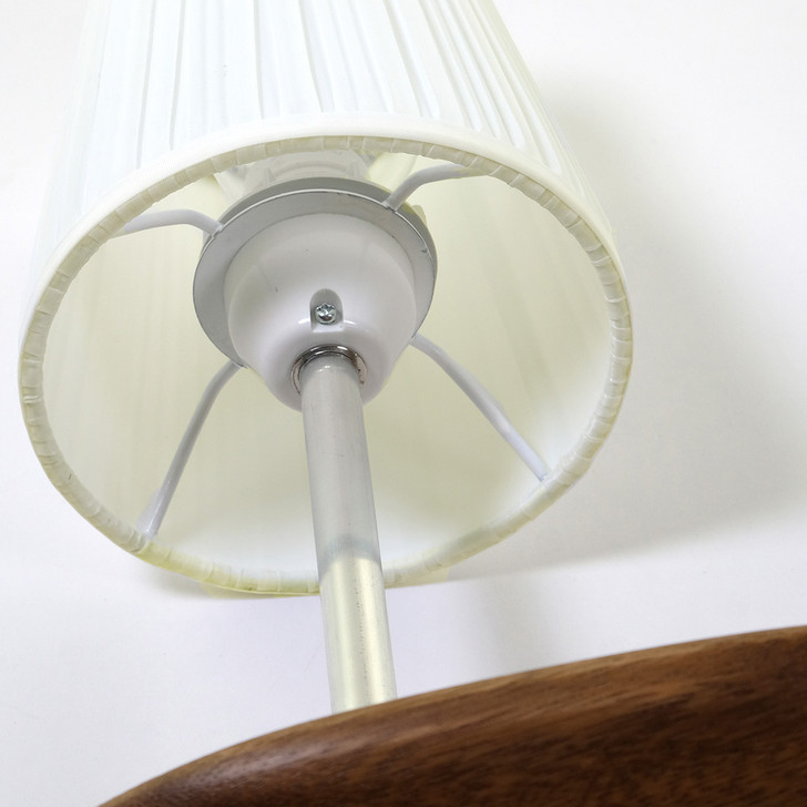 SHESAY Acacia Plate Table Lamp