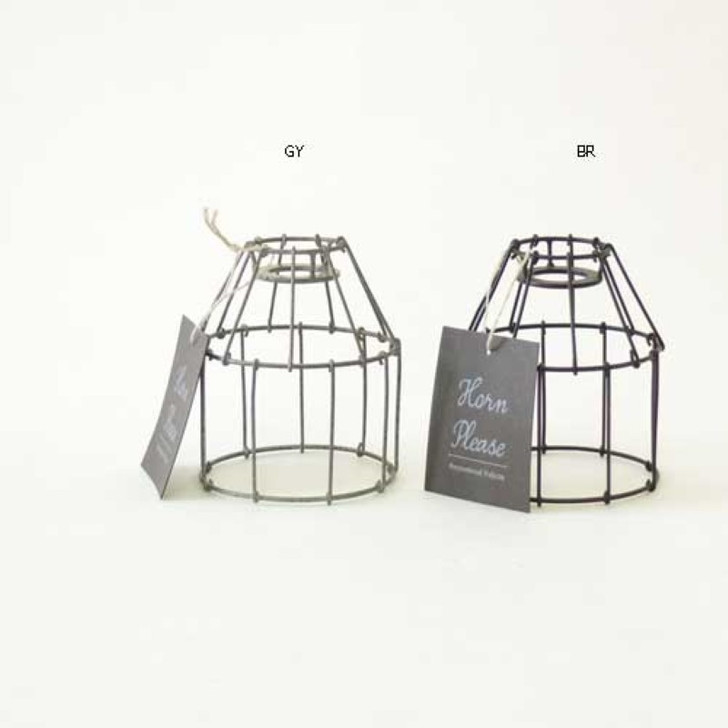 SHESAY IRON Wire Lampshade Bottle Shape 