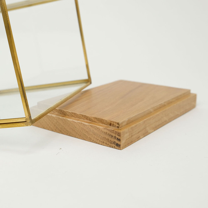 SHESAY Brass Frame Display Box Wide