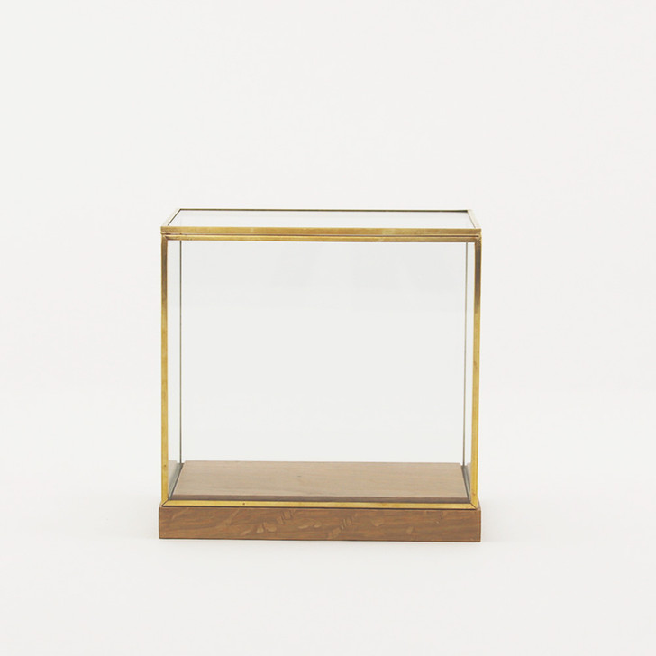 SHESAY Brass Frame Display Box Wide