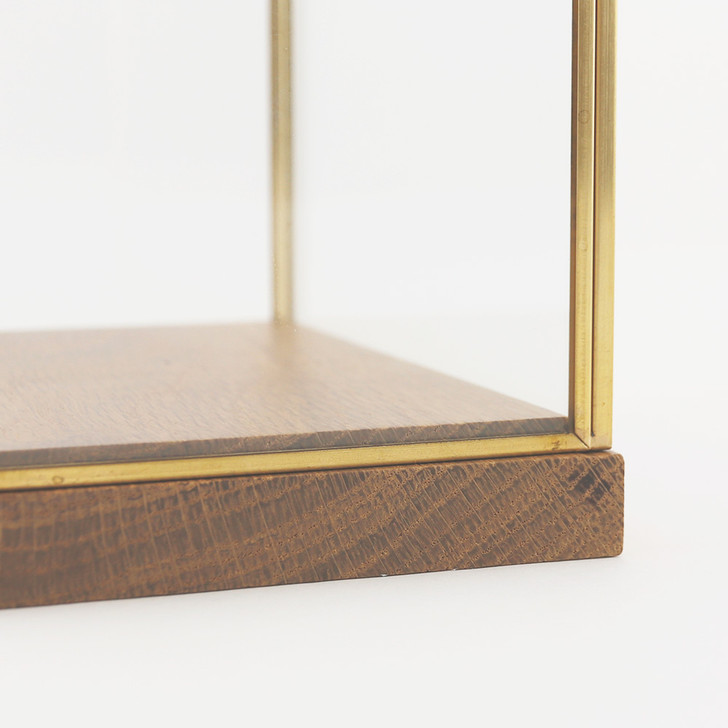 SHESAY Brass Frame Display Box Wide
