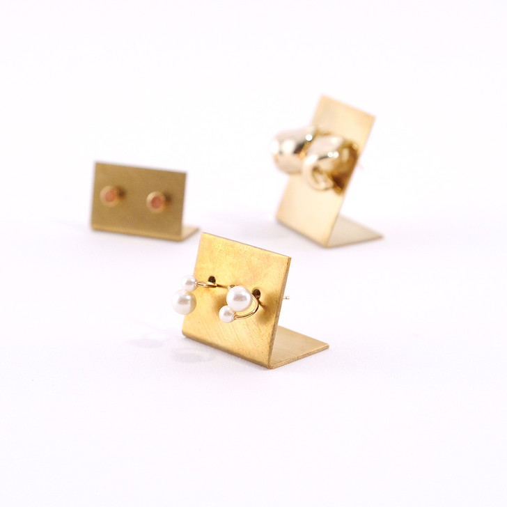 SHESAY Brass Plate Earring Holder