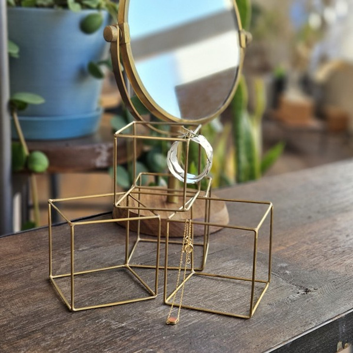 SHESAY BRASS Display Cube