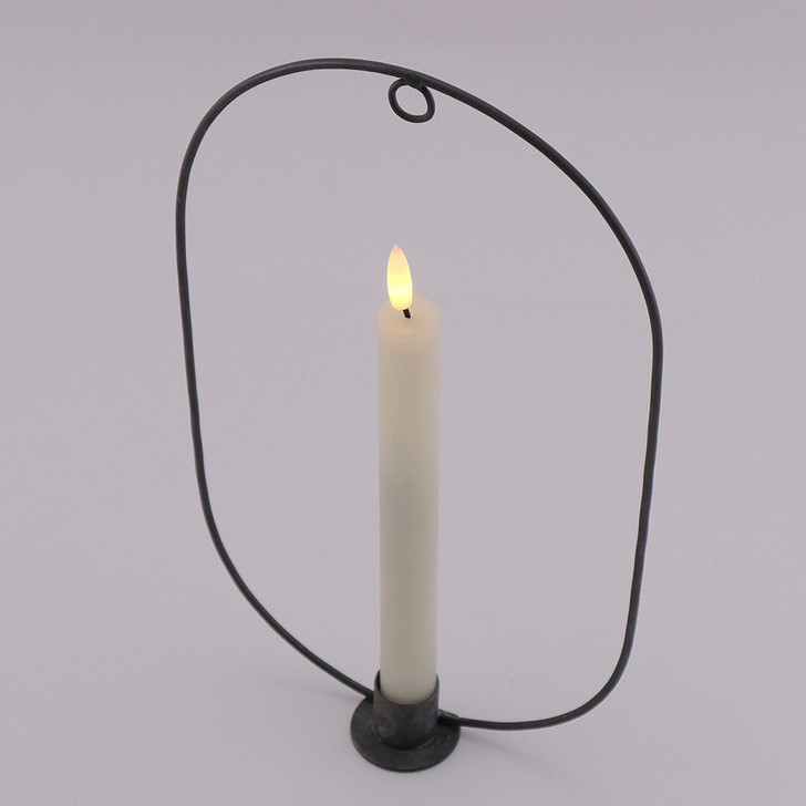 SHESAY Iron Wreath Oval