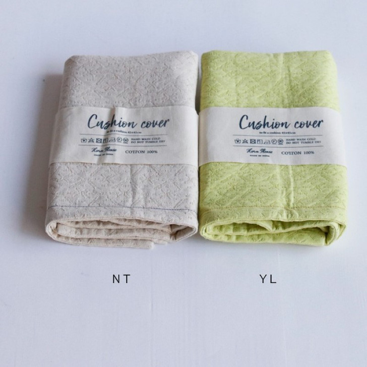 SHESAY Asterisk Jacquard Cushion Cover