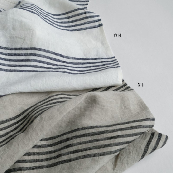 SHESAY Free Cloth Linen Stripe Sank
