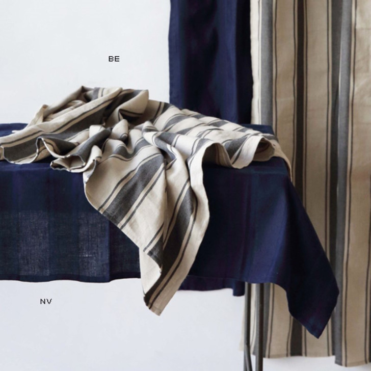 SHESAY Tablecloth Broad Stripe