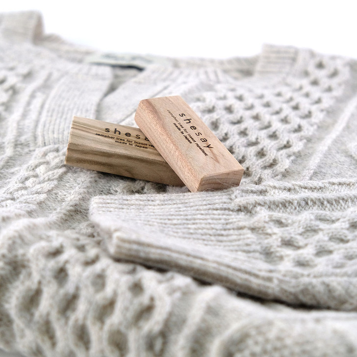 SHESAY Camphor Wood Insect Repellent Blocks 10