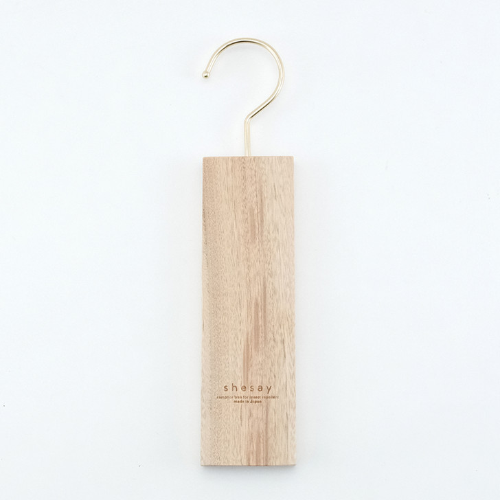 SHESAY Camphor wood Insect Repellent Hanger