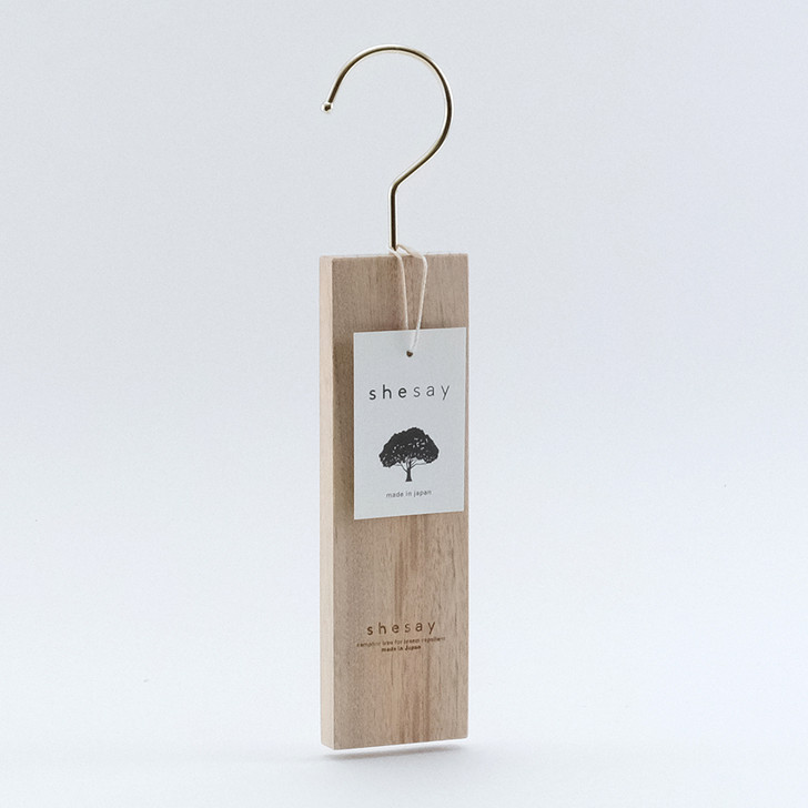 SHESAY Camphor wood Insect Repellent Hanger