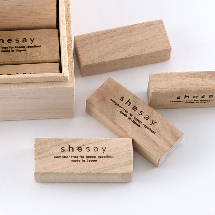 SHESAY Camphor Wood Insect Repellent Blocks 24