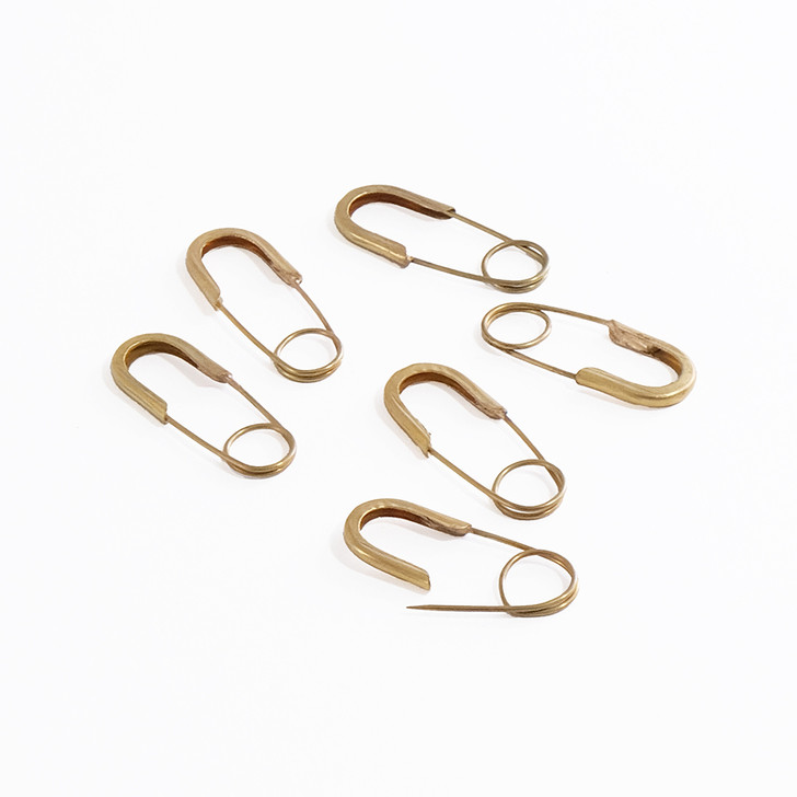 SHESAY BRASS Safety Pins