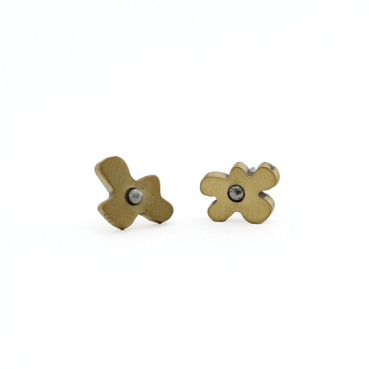 SHESAY 5 Brass Flower Pins
