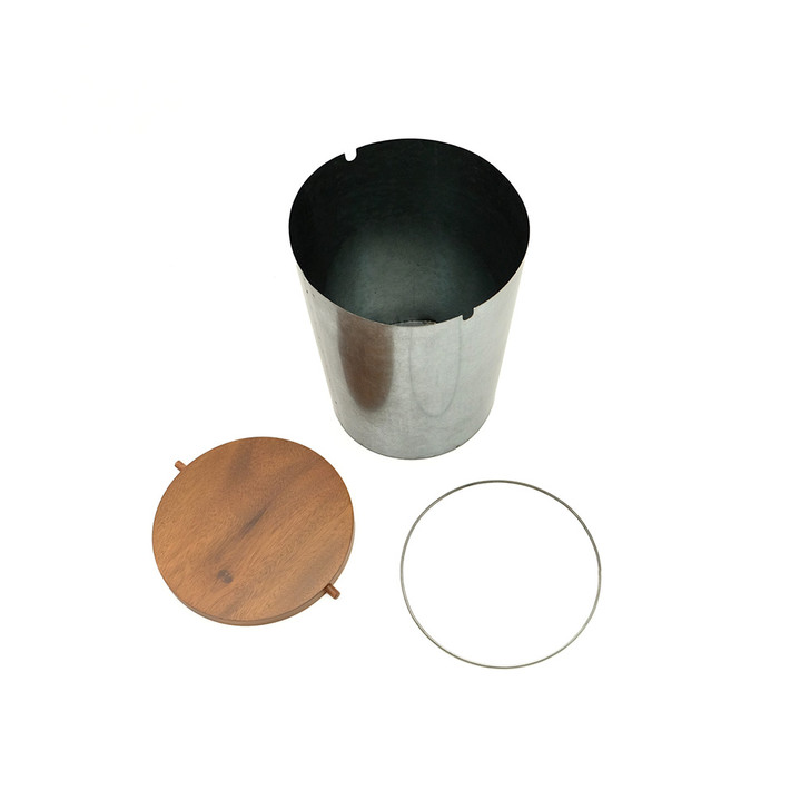 SHESAY Galvanized Dustbin