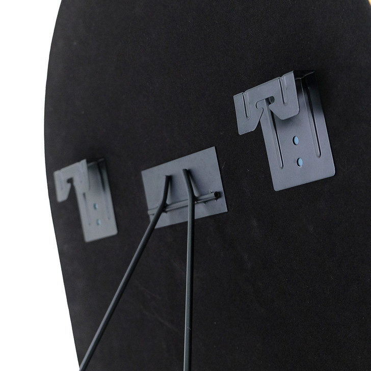 SHESAY Brass-edged Wall and Stand Mirror