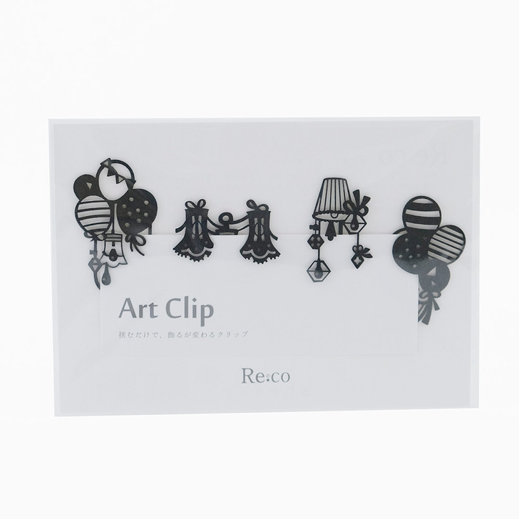 SHESAY Re:co Art Clip PARTY_Black