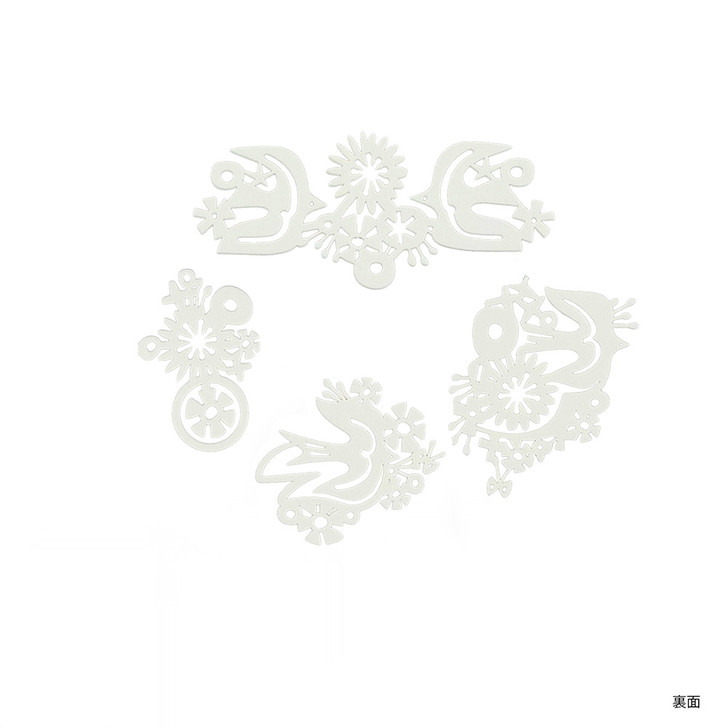 SHESAY Re:co Art Clip BIRD_Blue