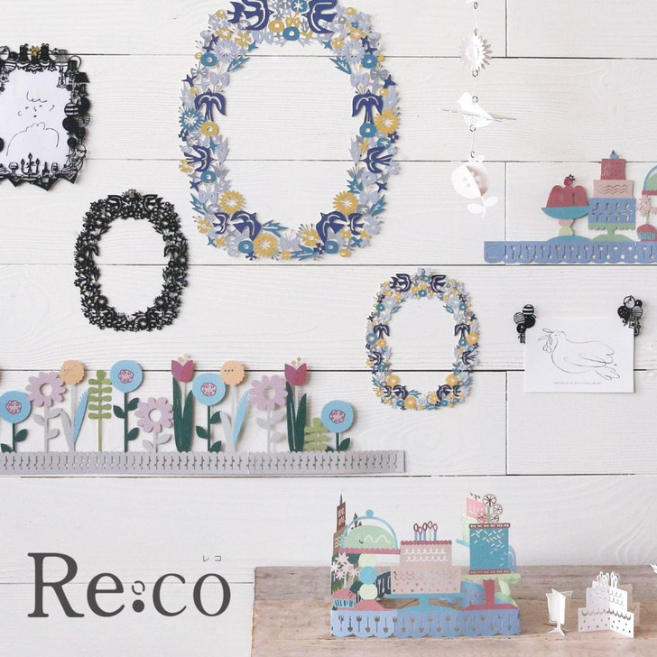 SHESAY Re:co Art Clip BIRD_Black