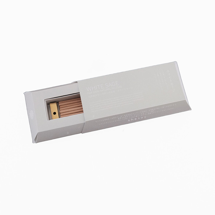 SHESAY Short Natural Incense with Incense Holder