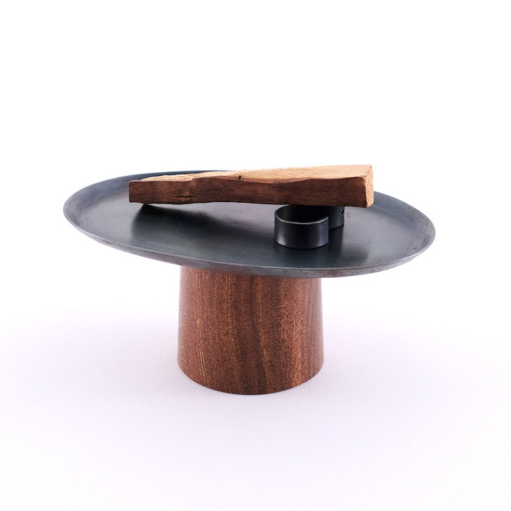 SHESAY Palo Santo and Iron Holder Set