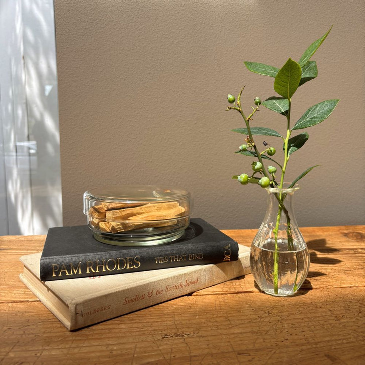 SHESAY Palo Santo and Iron Holder Set