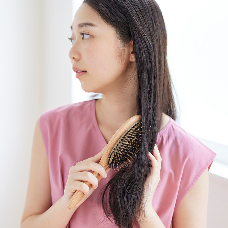 SHESAY Anti-static Oak Hairbrush
