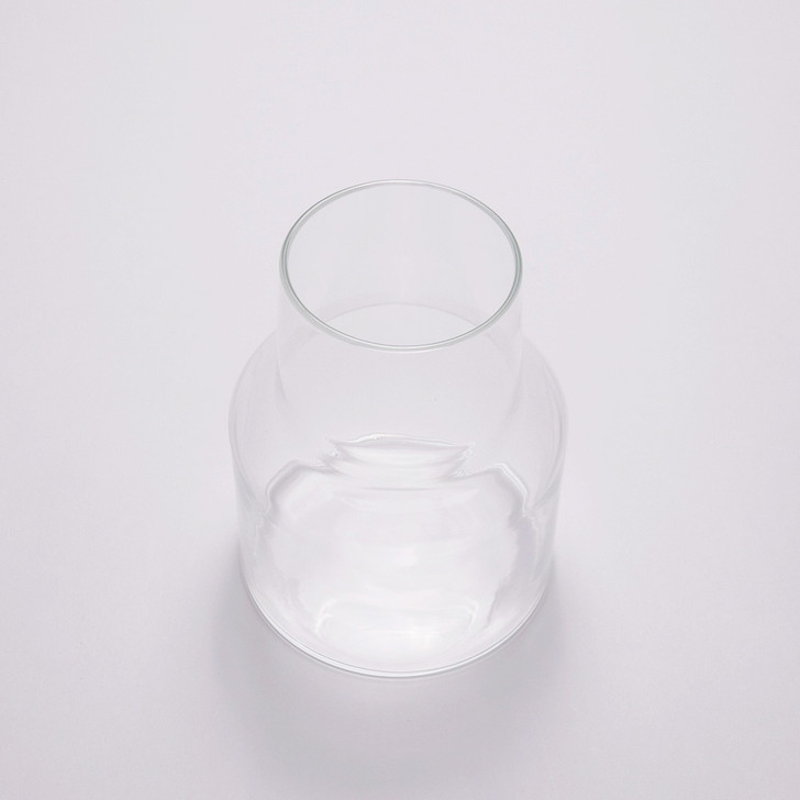 SHESAY Locate Crown Glass Flower Vase