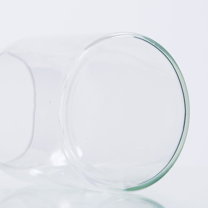 SHESAY Crown Glass Valve Bottle