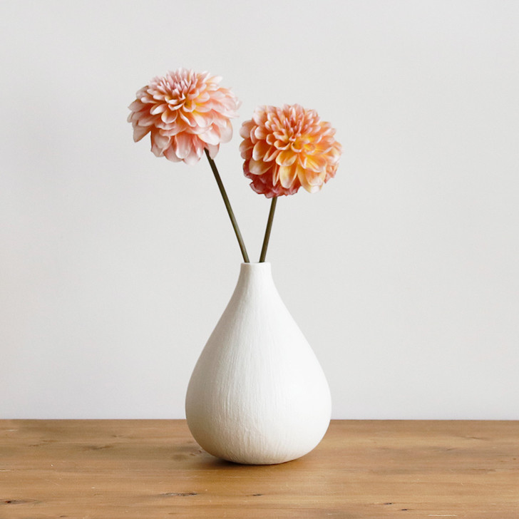 SHESAY Matte Porcelain Flower Vase Puffy