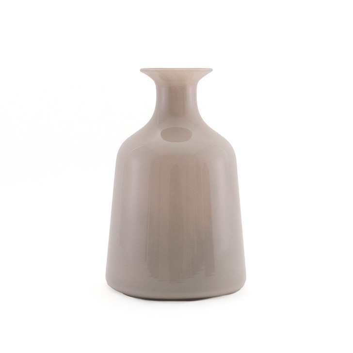 SHESAY Milky Glass Flower Vase 