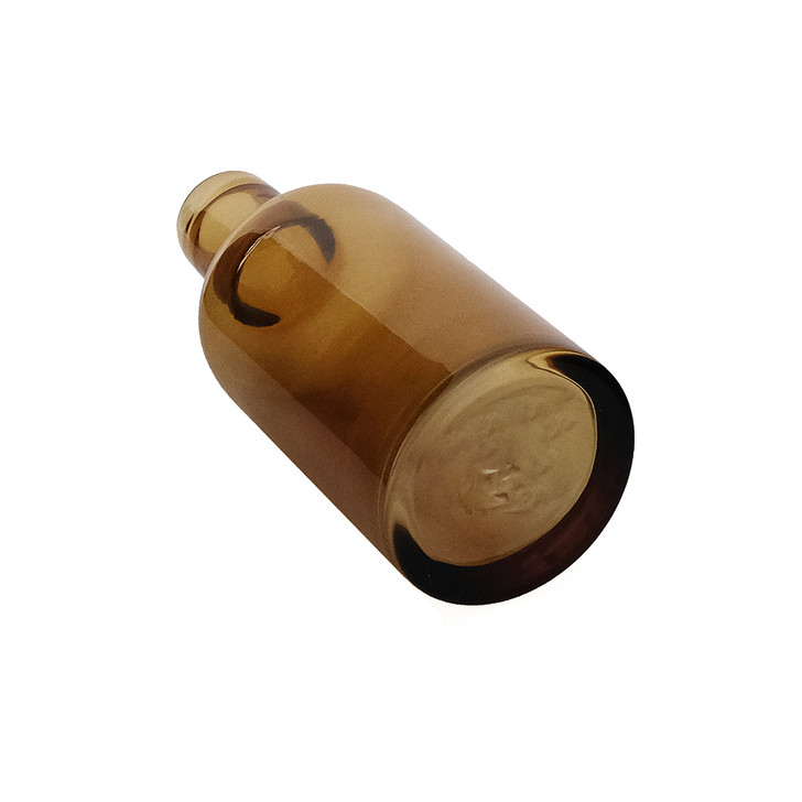 SHESAY Colored Glass Flower Vase with Long Neck