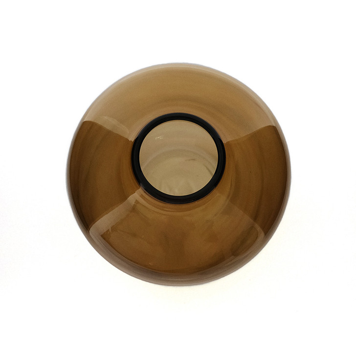 SHESAY Colored Glass Flower Vase Plump