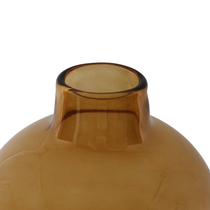 SHESAY Colored Glass Flower Vase Colosse