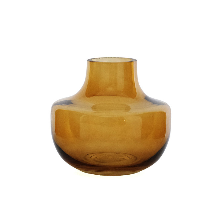 SHESAY Colored Glass Flower Vase Simper