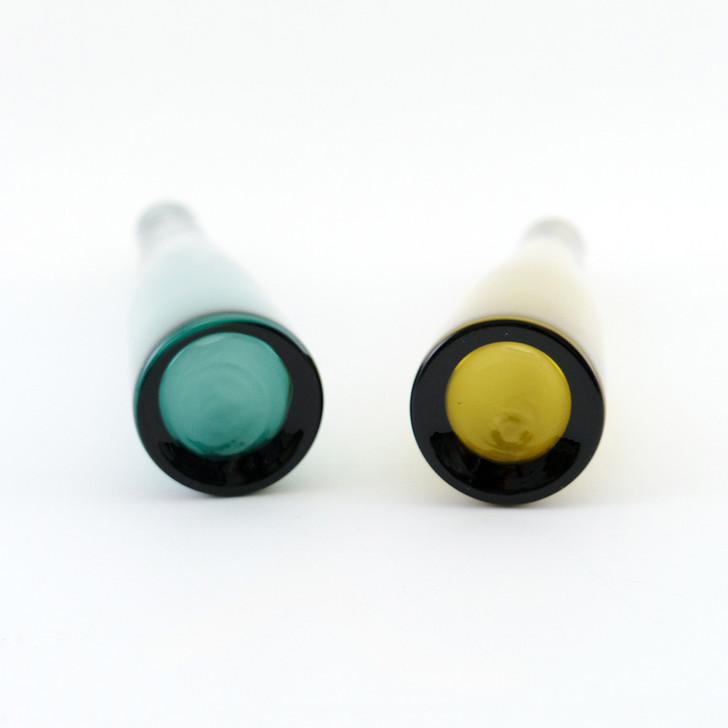 SHESAY Colored Glass Flower Vase Cone