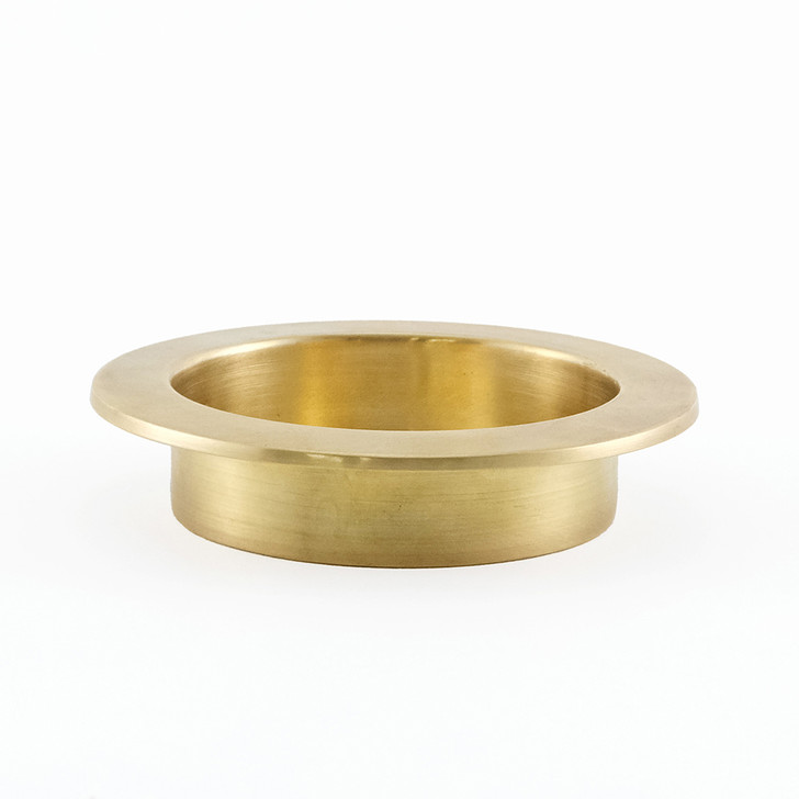 SHESAY Brass Tray for Flowers
