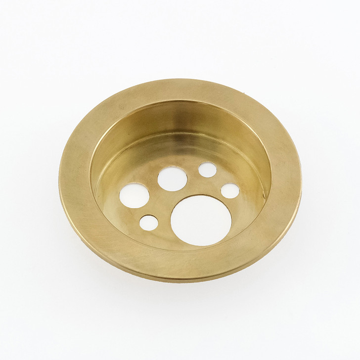 SHESAY Brass Tray for Flowers