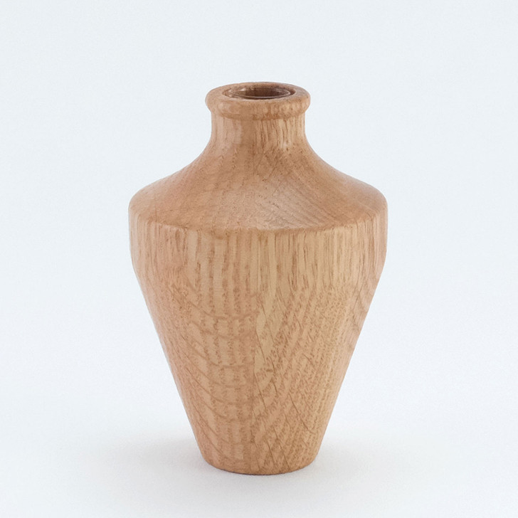 SHESAY Tapered Wooden Flower Vase with Magnet