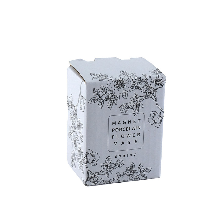 SHESAY Balloon Porcelain Flower Vase with Magnet 