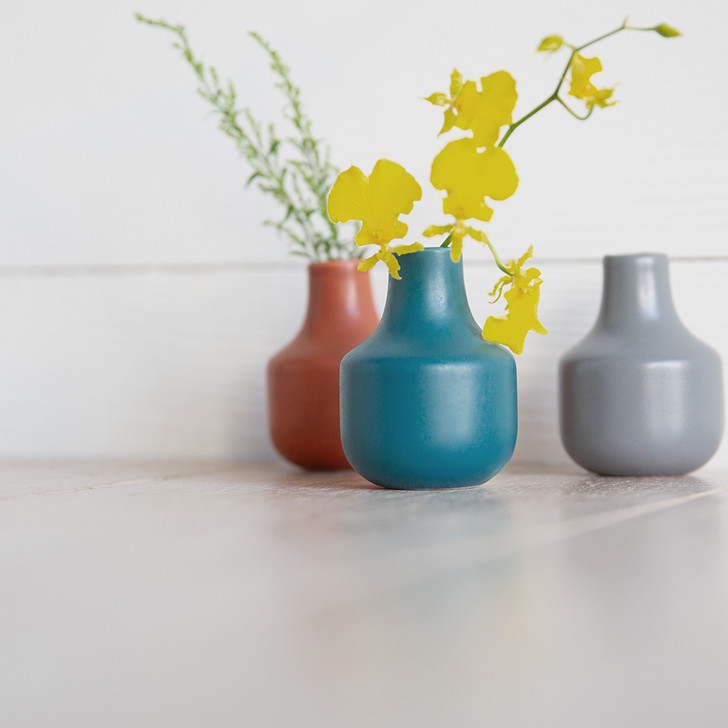 SHESAY Balloon Porcelain Flower Vase with Magnet 