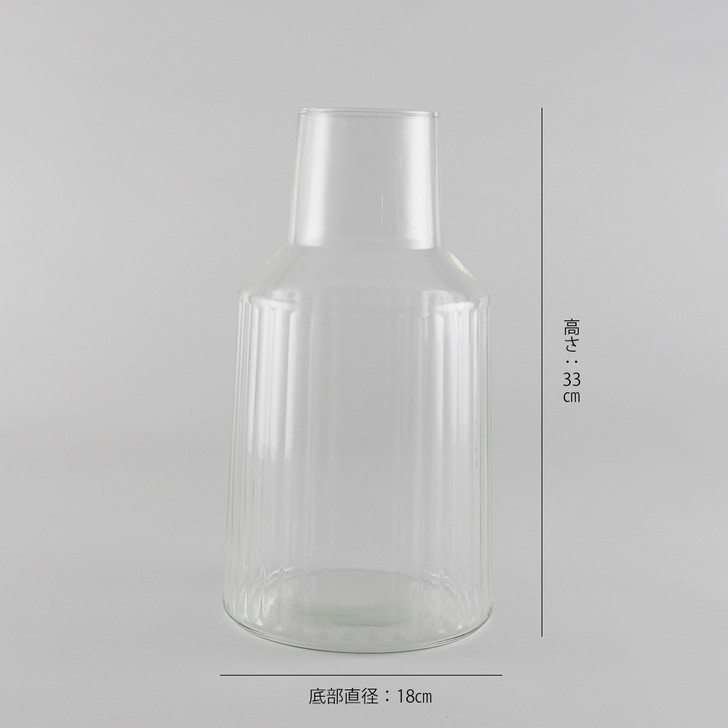 SHESAY Crown Recycled Glass Flower Vase