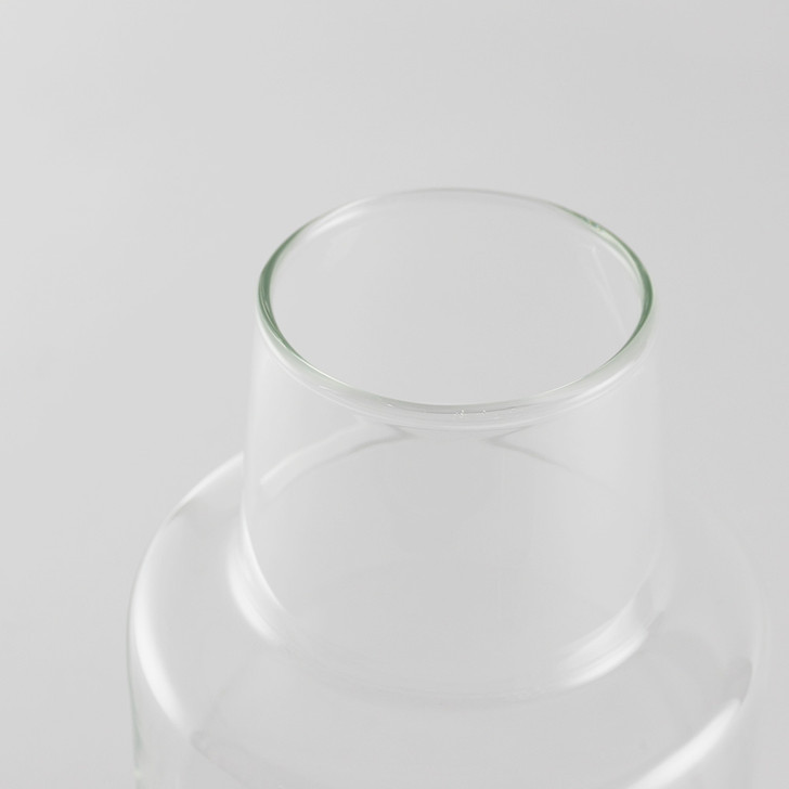 SHESAY Large Crown Glass Flower Vase Locate