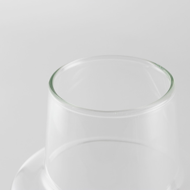 SHESAY Large Crown Glass Flower Vase Locate