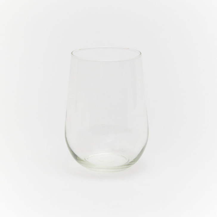 SHESAY Crown Glass Flower Vase Oval