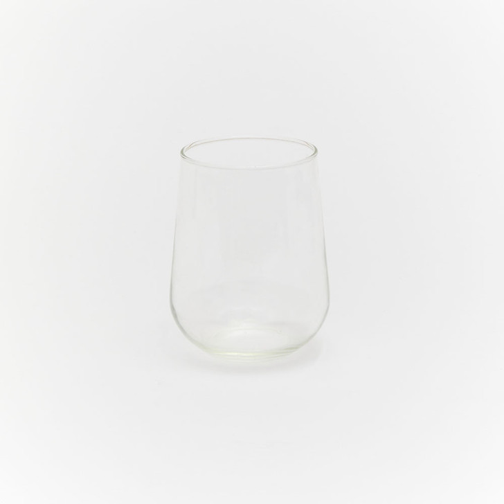 SHESAY Crown Glass Flower Vase Oval