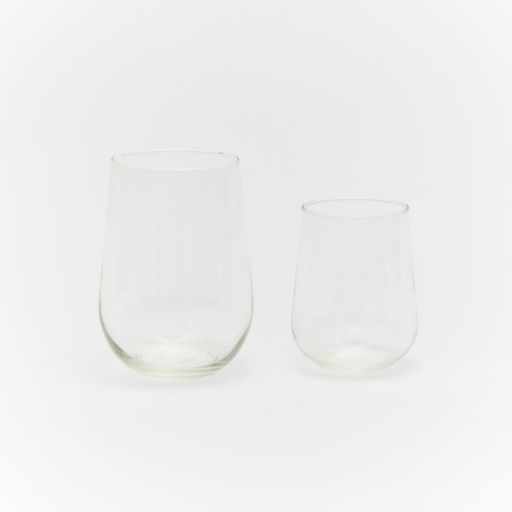 SHESAY Crown Glass Flower Vase Oval