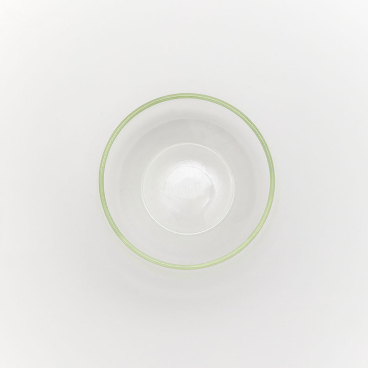 SHESAY Crown Glass Flower Vase Oval