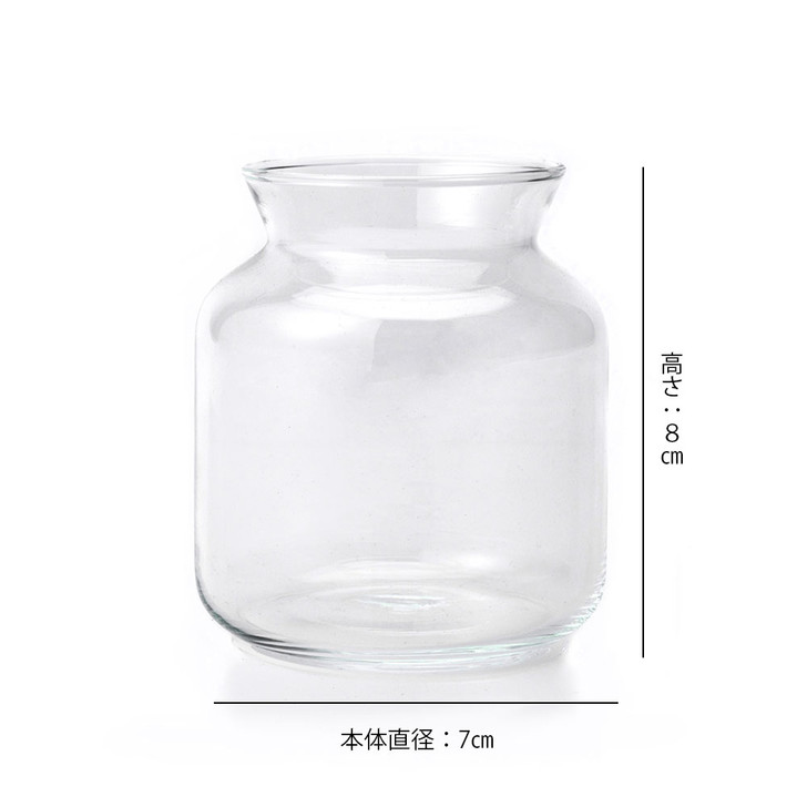 SHESAY Luriev Crown Glass Flower Vase