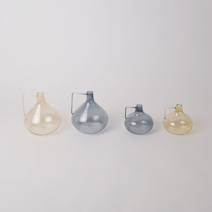 SHESAY Lightly Glass Bulge Flower Vase